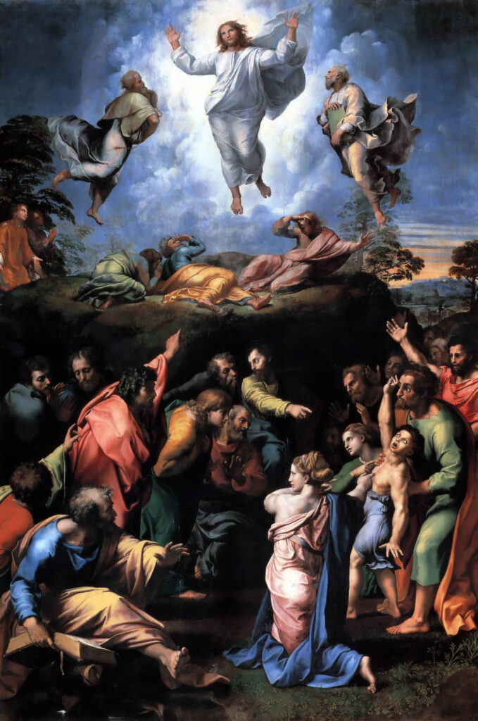 La trasfigurazione di Raffaello