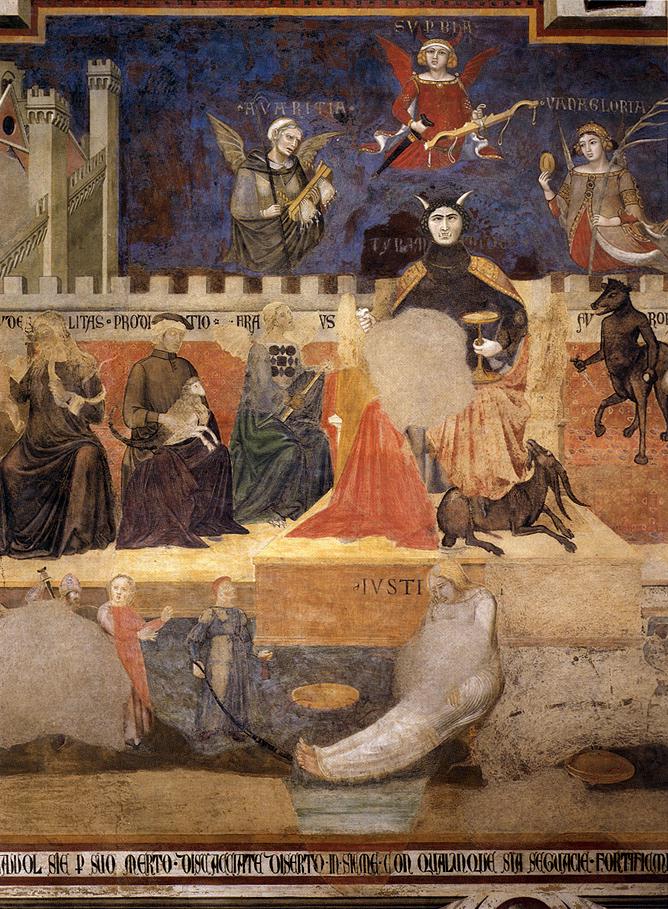 allegoria del cattivo governo Siena
