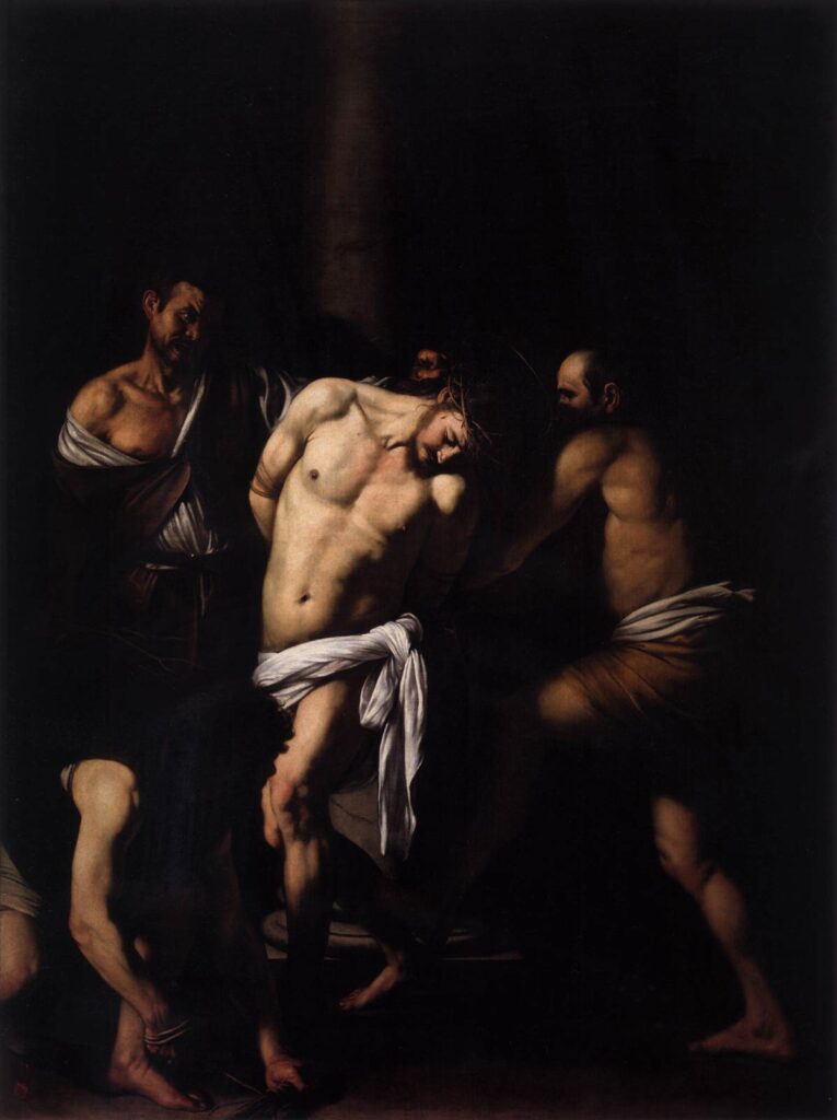 Flagellazione, 1606, Museo di Capodimonte Napoli Caravaggio