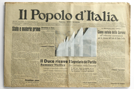 Giovanni Morbin, Il popolo d’Italia, 2007