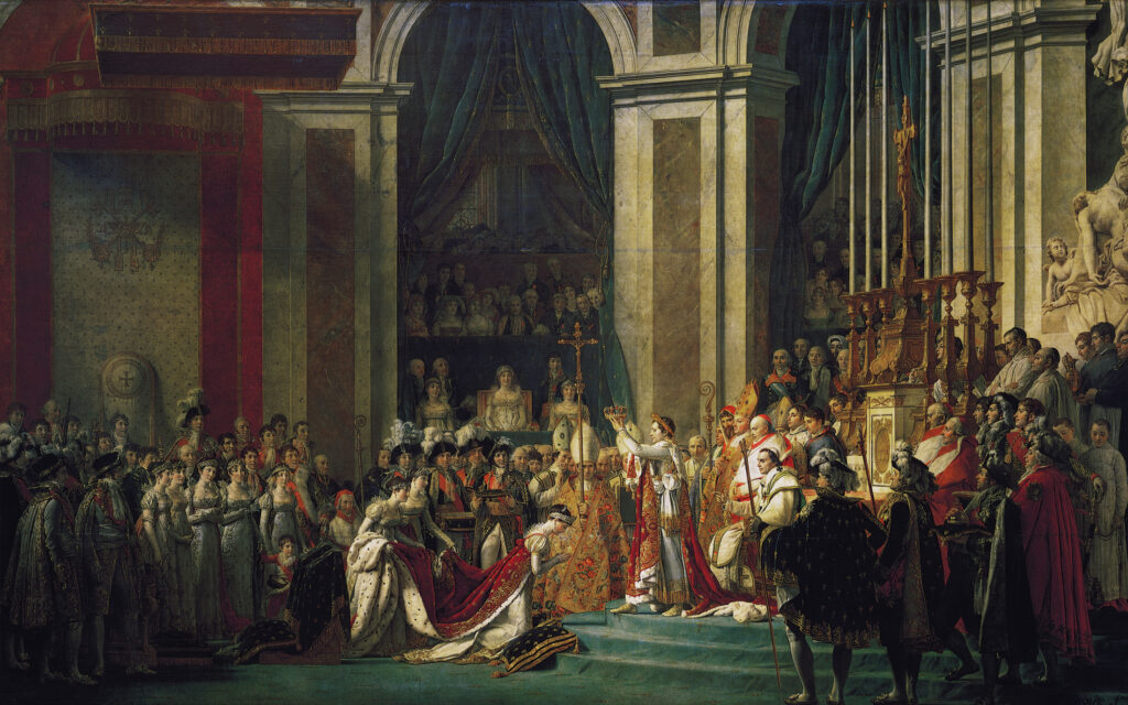 Incoronazione di Napoleone Jacques Louis David