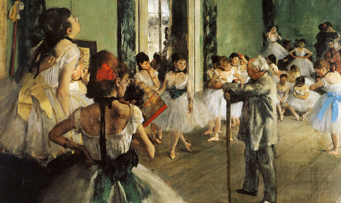 Lezione di danza di Degas