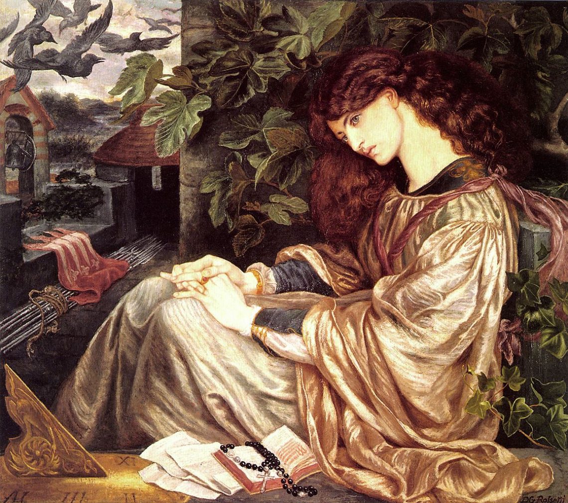 Dante Gabriele Rossetti, jane Burden, Pia dei Tolomei.